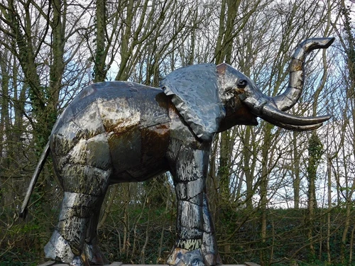 Elephant Jumbo XXL - 225 x 290 cm - Handmade & Unique
