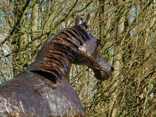 Paard ''Pepper'' XXL - 225 cm - Handgemaakt & Uniek