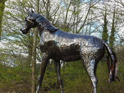 Paard ''Pepper'' XXL - 225 cm - Handgemaakt & Uniek