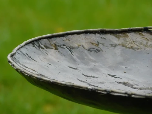 Bird bath with 3 Birds - Garden Stick - Metal