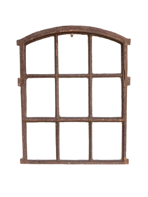 Cast iron stable window - openable - entirely cast iron