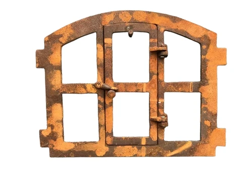 Cast iron stable window with door, beautiful model!!!