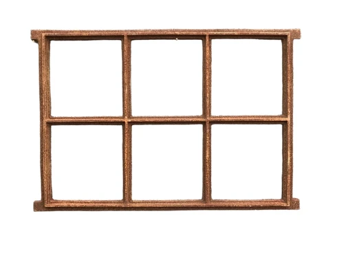 Cast iron stable window rectangular shape