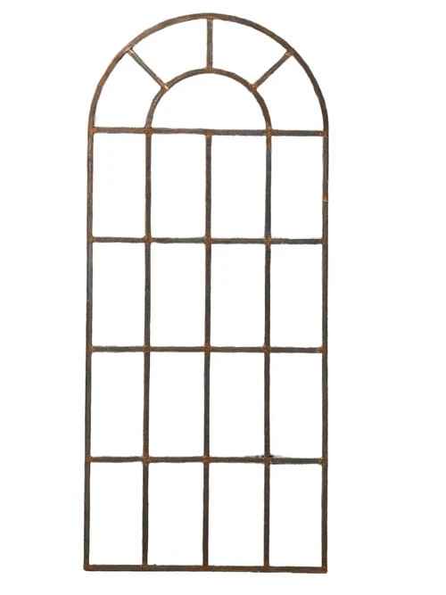 Large stable window, to be built in or as a wall decoration, an exclusive window frame