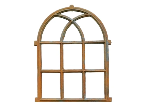 Stable Window Cast iron - 73,5 x 59 cm - Rust