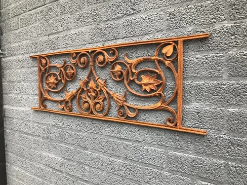 Balcony railing - Window rack - Cast iron Rest