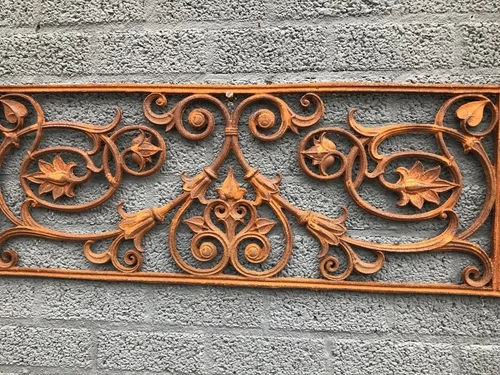 Balcony railing - Window rack - Cast iron Rest