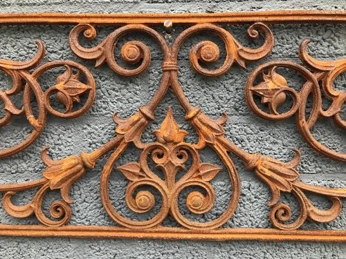 Balcony railing - Window rack - Cast iron Rest
