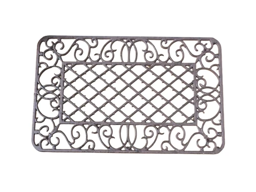 Doormat made of cast iron