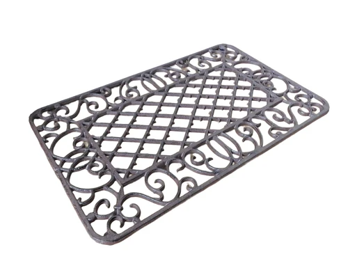 Doormat made of cast iron