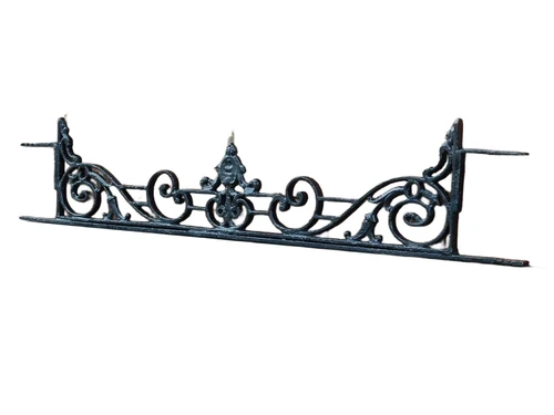 Unikat: Robustes Gitter - Ornament - 113 - Schwarz