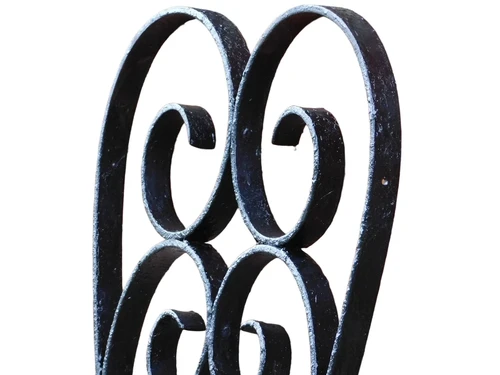 Window grille - Wall ornament - Black - 90 cm