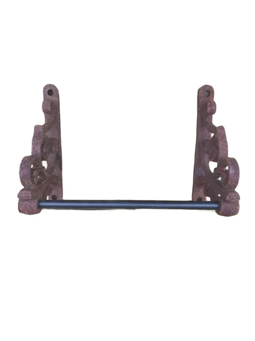 Set of beautiful heavy cast iron wall brackets,like antiques!