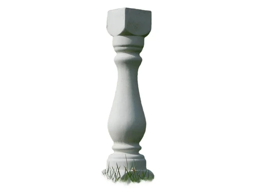 Elegant Stone Baluster Post – 60 cm High