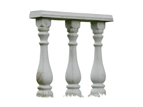 Elegant Stone Baluster Post – 90 cm High