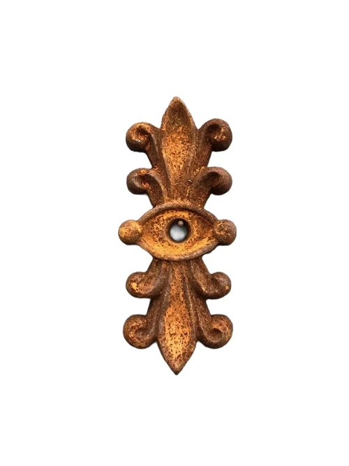 Cast Iron Wall Anchor – Decorative Beam Anchor – Classic Facade Ornament