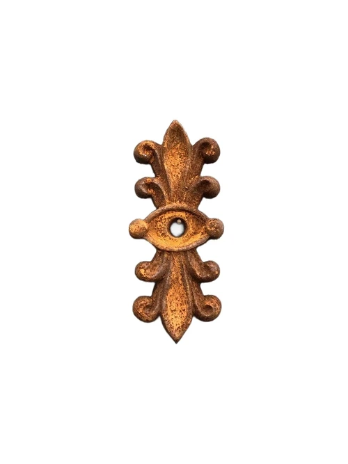 Cast Iron Wall Anchor – Decorative Beam Anchor – Classic Facade Ornament