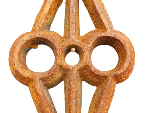 Cast Iron Wall Anchor – Diamond-shaped – Classic Façade Ornament