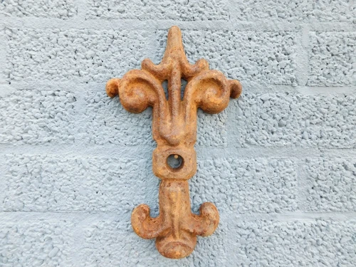 Cast Iron Wall Anchor – Butterfly Shape – Decorative Beam Anchor and Facade Ornament