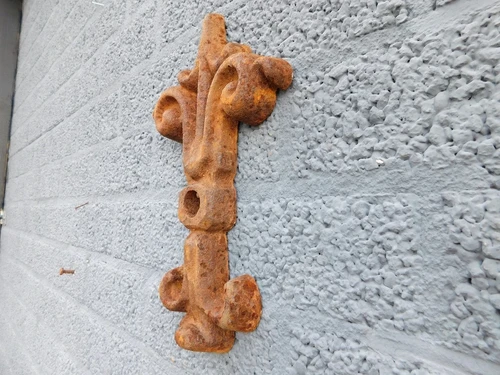 Cast Iron Wall Anchor – Butterfly Shape – Decorative Beam Anchor and Facade Ornament