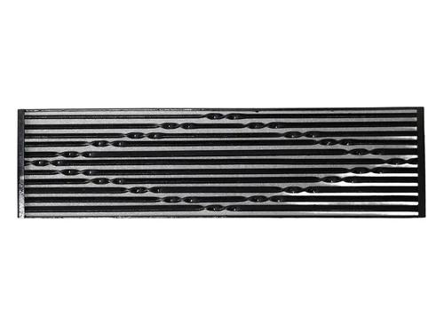 One-off: Grid - Ornament - Black - 77 cm
