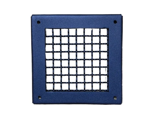 Air vent - Square - Matt black - 140 x 140 mm