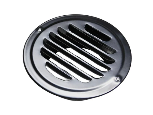 Luchtrooster met Gaas - 14,5 cm - Rond - Metaal
