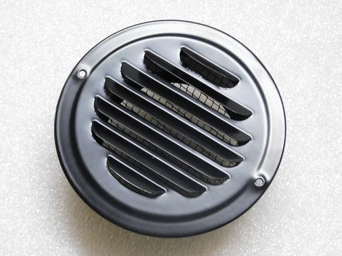 Luchtrooster met Gaas - 14,5 cm - Rond - Metaal