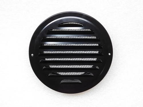 Luchtrooster met Gaas - 19 cm - Rond - Metaal