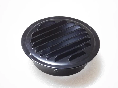 Luchtrooster met Gaas - 19 cm - Rond - Metaal