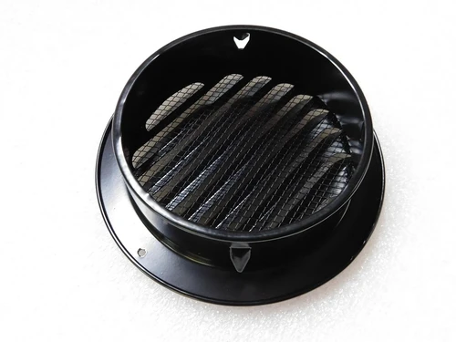 Luchtrooster met Gaas - 19 cm - Rond - Metaal