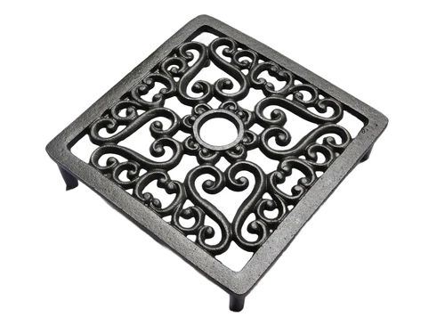 Gitter - Topflappen - 17,5 x 17,5 cm - Gusseisen