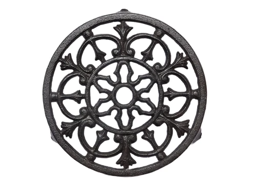 Grid - Pan holder - Round - Cast iron