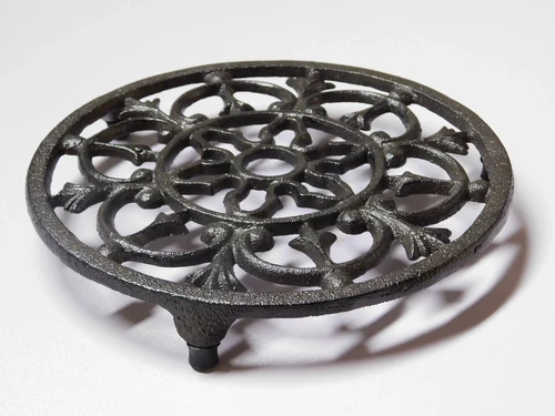 Grid - Pan holder - Round - Cast iron