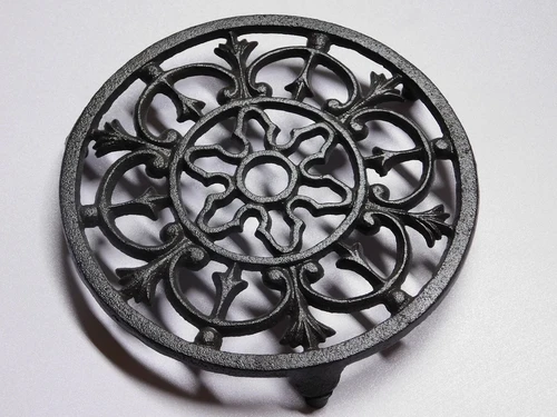 Grid - Pan holder - Round - Cast iron