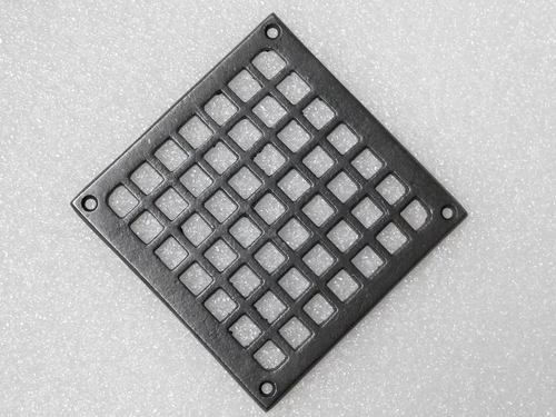 Gitter Quadratisch – 14,5 x 14,5 cm  – Eisen