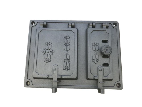 1 oven door for the stove or oven, cast iron.
