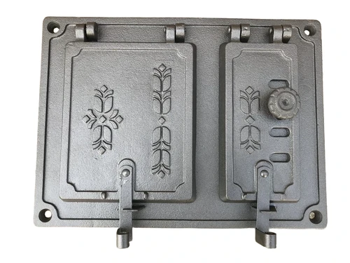 1 oven door for the stove or oven, cast iron.