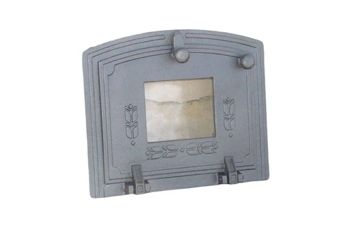 Ovendeur voor de kachel of oven,  gietijzer.