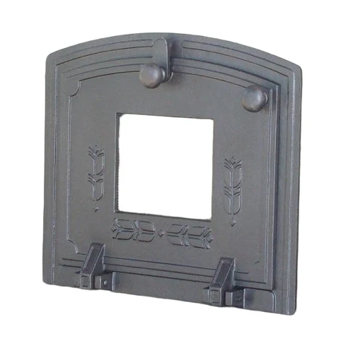 Ovendeur voor de kachel of oven,  gietijzer.