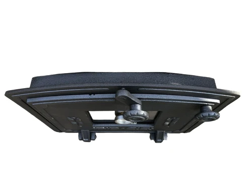 Ovendeur voor de kachel of oven+ temperatuur meter, kachel is van gietijzer.