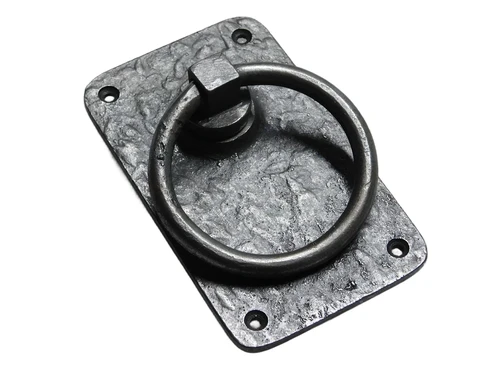 Set of Rustic Rings as Door Closer/Gate Closer - Iron