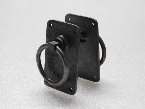 Set of Rustic Rings as Door Closer/Gate Closer - Iron