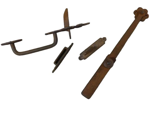 Danish gate shutter - lock - full iron