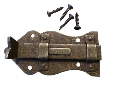 Meubelslot - schuifslot RUSTYK 80 x 40 mm