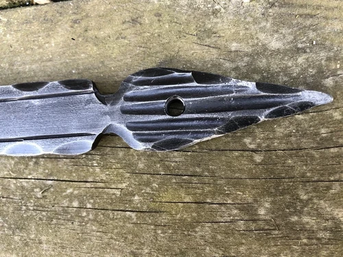 Beautiful heavy forging, solid, elegant large set of hinges, TOP QUALITY!!