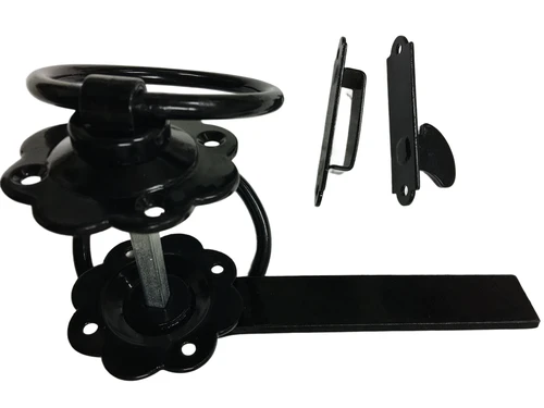 Lock with ring lock for gates, windows and doors - iron