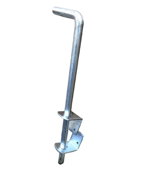 Galvanised steel-heavy locking pin, metal.