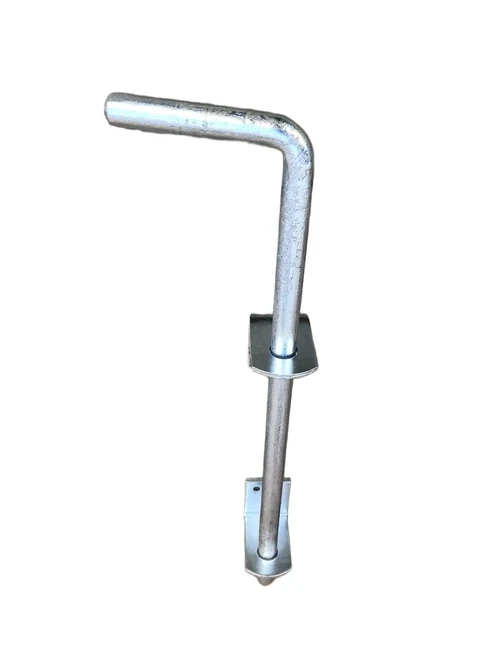 Galvanised steel-heavy locking pin, metal.