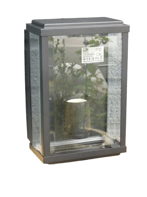 Landelijke, Brocante Buitenlamp Java - black